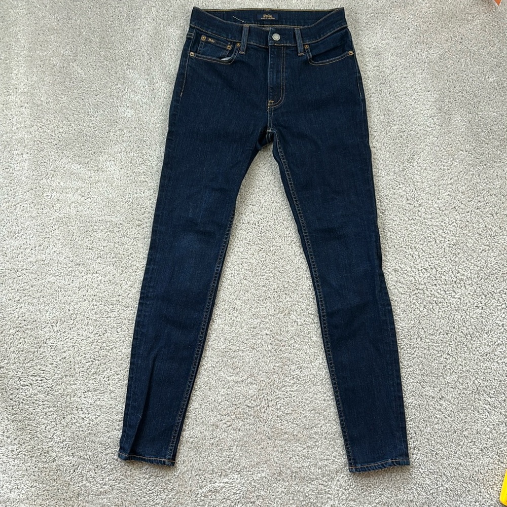 Polo Ralph Lauren The Tompkins Mid Rise Skinny Jeans